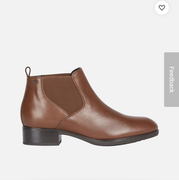 Geox Shoes - Geox brown leather booties